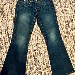 Women's Blue Flared Jeans
